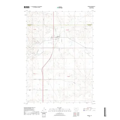 2017 Map of Hermosa, 2017 Print