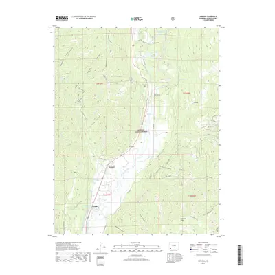 2019 Map of Hermosa, 2019 Print