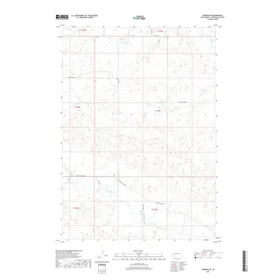 2017 Map of Hermosa NE, 2017 Print