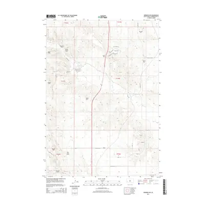 2015 Map of Hermosa NW, 2015 Print