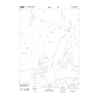 2011 Map of Hermosa Peak, 2011 Print