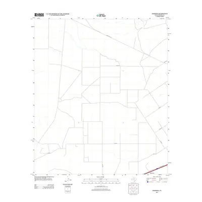 2012 Map of Hermosa, 2012 Print