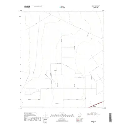 2019 Map of Hermosa, 2019 Print