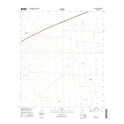 2016 Map of Hermosa SW, 2016 Print