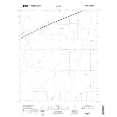 2019 Map of Hermosa SW, 2019 Print