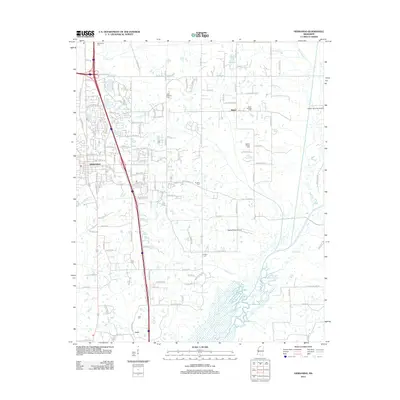 2012 Map of Hernando, 2012 Print