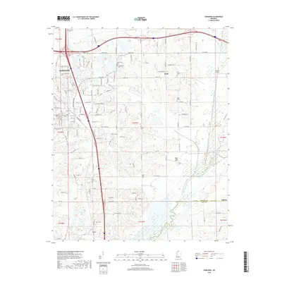 2018 Map of Hernando, 2018 Print