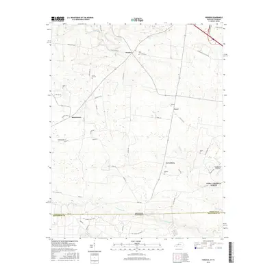 2016 Map of Herndon, 2016 Print