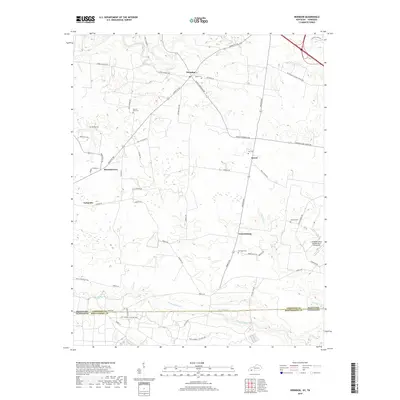 2019 Map of Herndon, 2019 Print