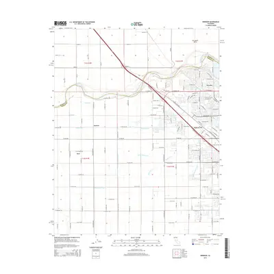 2015 Map of Herndon, 2015 Print