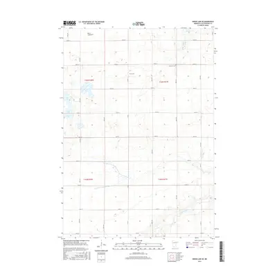 2016 Map of Heron Lake NE, 2016 Print