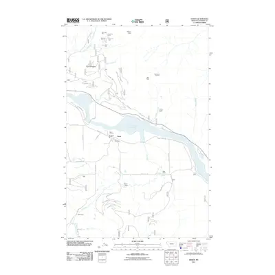 2011 Map of Heron, 2011 Print