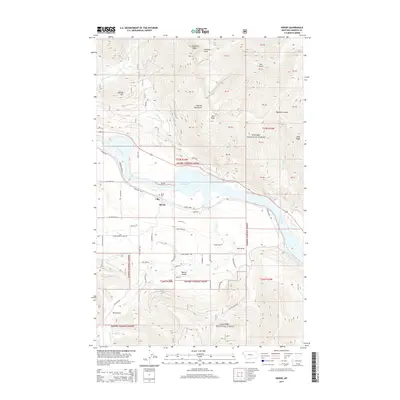 2014 Map of Heron, 2014 Print