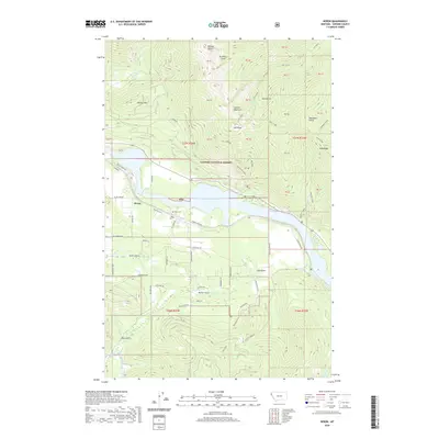 2020 Map of Heron, 2020 Print
