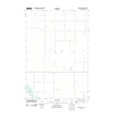 2011 Map of Herreid NW, 2011 Print