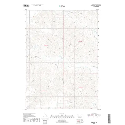 2017 Map of Herrick NE, 2017 Print