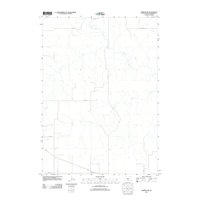 2012 Map of Herrick NW, 2012 Print