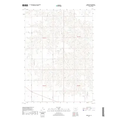 2017 Map of Herrick NW, 2017 Print