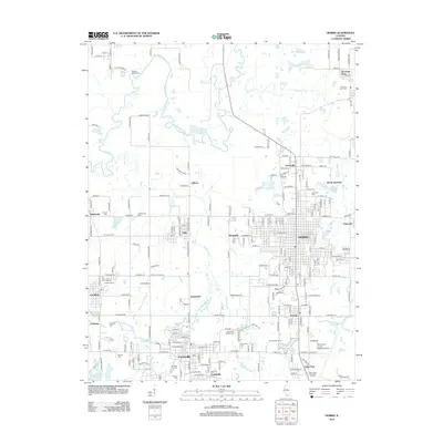 2012 Map of Herrin, 2012 Print