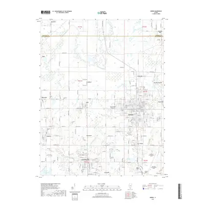 2018 Map of Herrin, 2018 Print