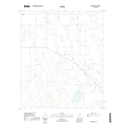 2019 Map of Herring Ranch, 2019 Print