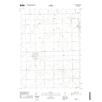 2021 Map of Herscher, 2021 Print