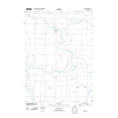 2011 Map of Hersey, 2011 Print