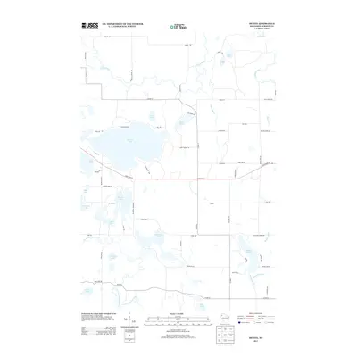 2013 Map of Hertel, 2013 Print