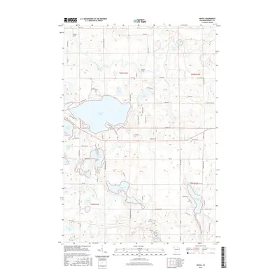 2015 Map of Hertel, 2015 Print