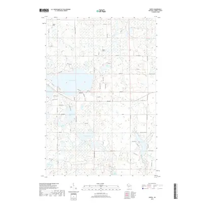 2018 Map of Hertel, 2018 Print