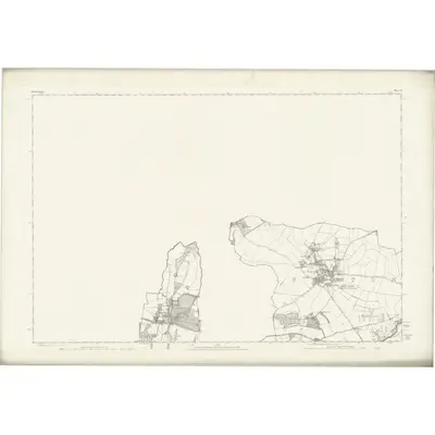 1880 Map of Hertfordshire VI, 1884 Print