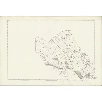 1879 Map of Hertfordshire XVIII, 1884 Print
