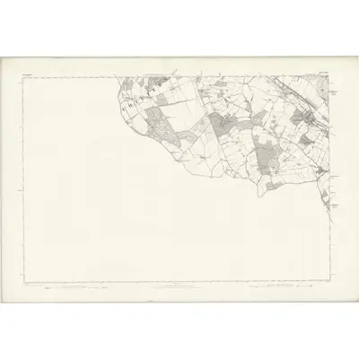 1877 Map of Hertfordshire XXXII, 1883 Print