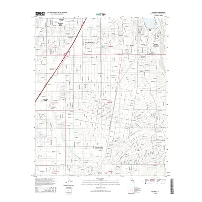 2015 Map of Hesperia, 2015 Print