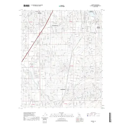 2018 Map of Hesperia, 2018 Print