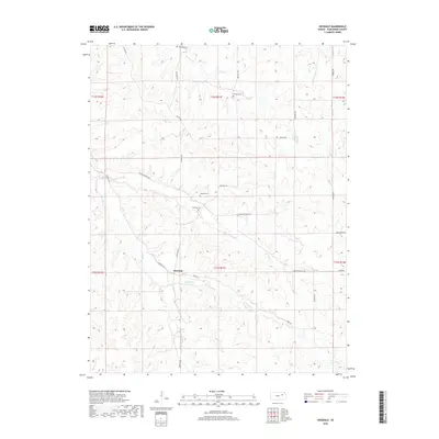 2018 Map of Hessdale, 2018 Print