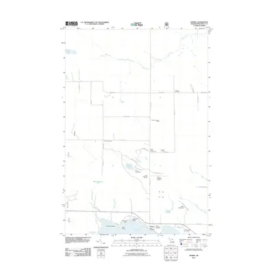 2011 Map of Hessel, 2011 Print