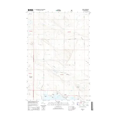 2014 Map of Hessel, 2014 Print