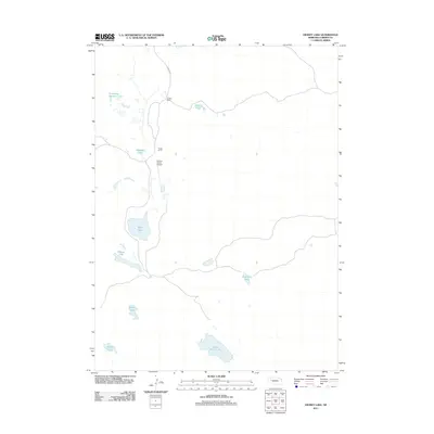 2011 Map of Hessey Lake, 2011 Print