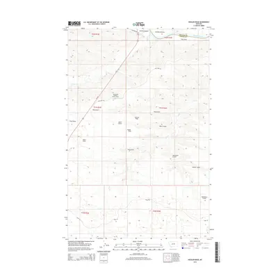 2014 Map of Hessler Ridge, 2014 Print