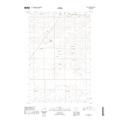 2020 Map of Hessler Ridge, 2020 Print