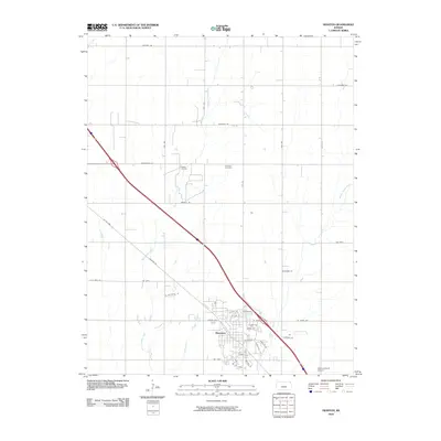 2010 Map of Hesston, 2010 Print