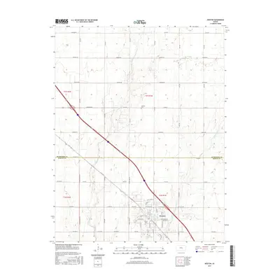 2015 Map of Hesston, 2015 Print