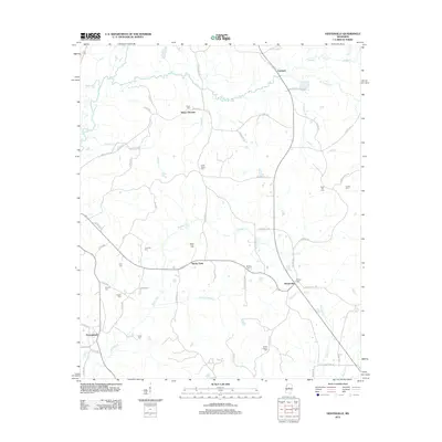 2012 Map of Hesterville, 2012 Print