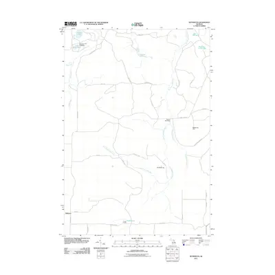 2011 Map of Hetherton, 2011 Print