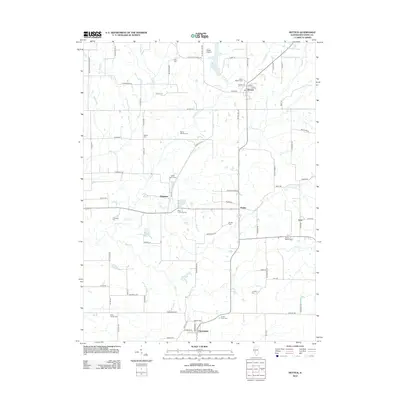2012 Map of Hettick, 2012 Print