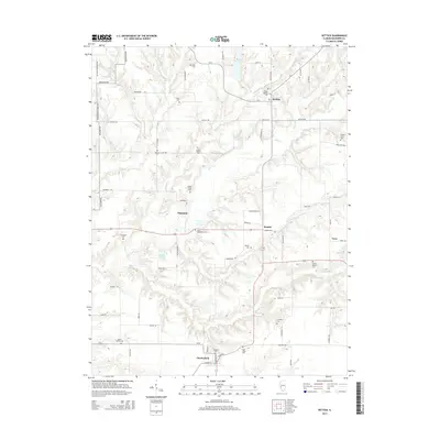 2015 Map of Hettick, 2015 Print