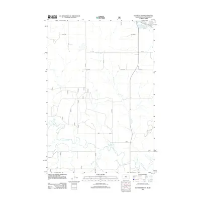 2012 Map of Hettinger South, 2012 Print