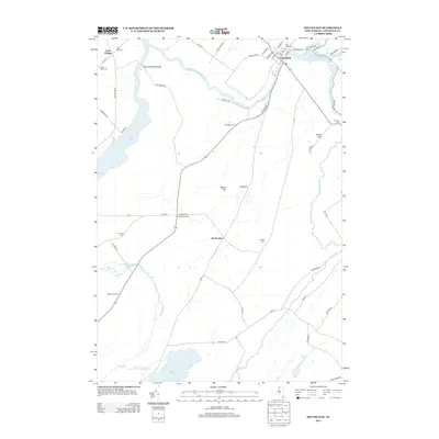 2013 Map of Heuvelton, 2013 Print
