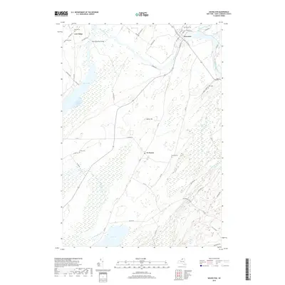 2019 Map of Heuvelton, 2019 Print